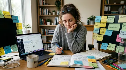 Sessão de atendimento psicológico ilustrando o tema: Sinais de TDAH em Adultos: Como Identificar